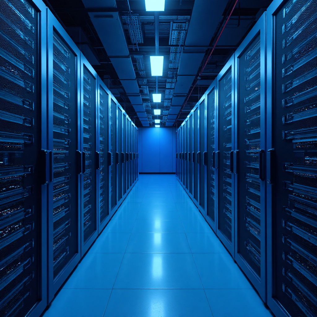 Server infrastructure at our data center